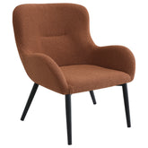 Best Furniture Outlet - Coaster - Calvin Upholstered Modern Arm Accent Chair Rust - 902471
