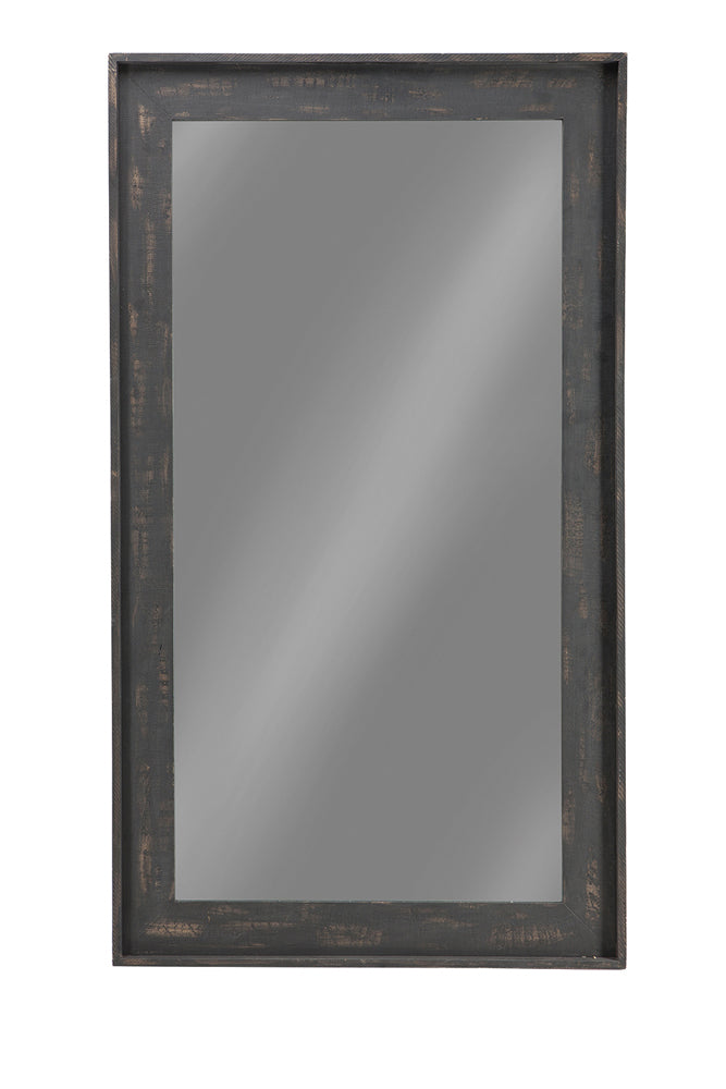 Best Furniture Outlet - Coaster - Cragen 47 x 83 Inch Wood Frame Floor Mirror Brown - 902767
