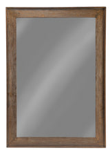 Best Furniture Outlet - Coaster - Odafin 59 x 83 Inch Wood Frame Floor Mirror Distressed Brown - 902770