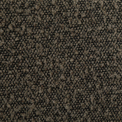 Petra Boucle Upholstered Accent Side Chair Chocolate Brown