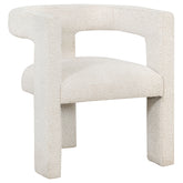Best Furniture Outlet - Coaster - Petra Boucle Upholstered Accent Side Chair White - 902881