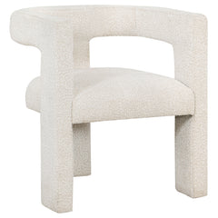 Best Furniture Outlet - Coaster - Petra Boucle Upholstered Accent Side Chair White - 902881