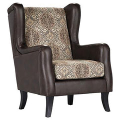 Best Furniture Outlet - Coaster - Elmbrook Upholstered Wingback Accent Club Chair Brown - 903080