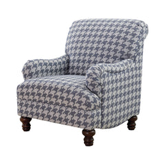 Best Furniture Outlet - Coaster - Glenn Upholstered English Arm Accent Chair Blue - 903093