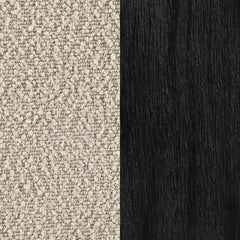 Fitzroy Boucle Upholstered Accent Arm Chair Latte