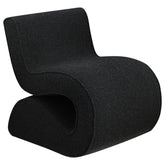 Best Furniture Outlet - Coaster - Ronea Boucle Upholstered Armless Curved Chair Charcoal - 903155