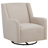 Best Furniture Outlet - Coaster - Sorrel Fabric Upholstered Swivel Glider Arm Chair Latte - 903930