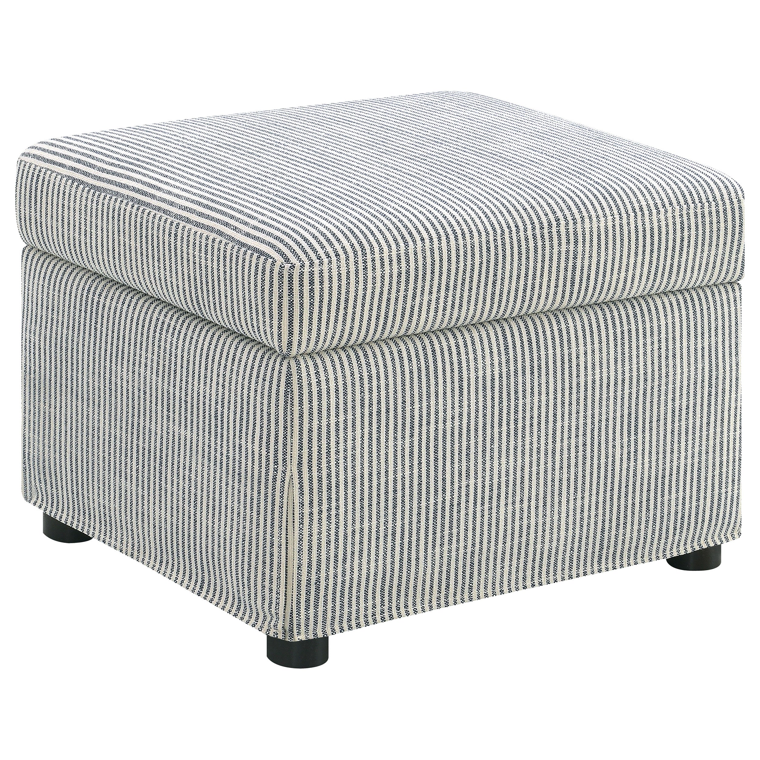 Best Furniture Outlet - Coaster - Winter Upholstered Hydraulic Lift Top Storage Ottoman Grey - 904138