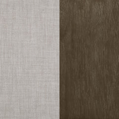 Blanchett Upholstered Bobbin Accent Chair Beige and Natural