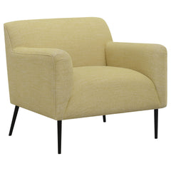 Best Furniture Outlet - Coaster - Darlene Upholstered English Arm Accent Chair Lemon - 905639