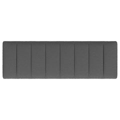 Mesa Boucle Upholstered Tufted Accent Bench Charcoal