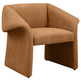 Best Furniture Outlet - Coaster - Ramsey Upholstered Sloped Arm Accent Chair Honey - 907523