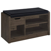 Best Furniture Outlet - Coaster - Arrington Storage Bench Smoked Oak - 910321