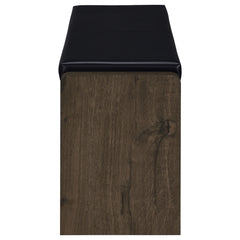 Arrington Storage Bench Smoked Oak