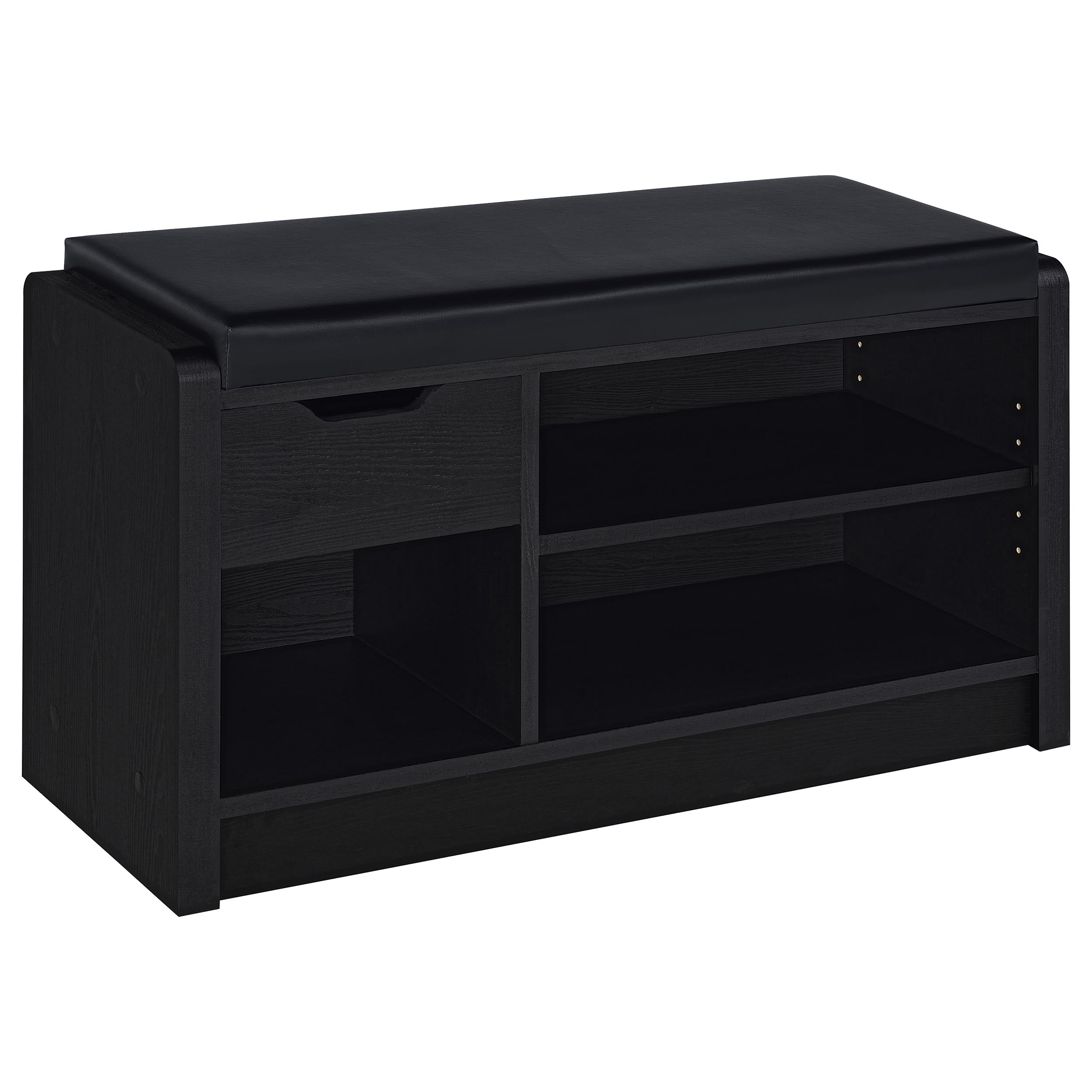 Best Furniture Outlet - Coaster - Arrington Storage Bench Black - 910323