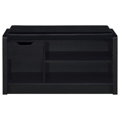 Arrington Storage Bench Black