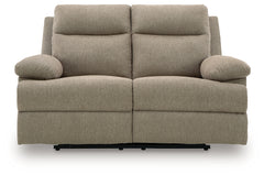 Side-Swipe Reclining Sofa and Loveseat