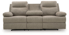 Side-Swipe Reclining Sofa and Loveseat