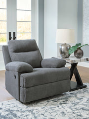 Best Furniture Outlet - Ashley Furniture - Side-Swipe Living Room - Rocker Recliner / Charcoal - PC9140625