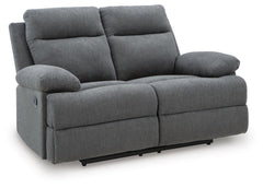 Side-Swipe Reclining Sofa, Loveseat and Recliner