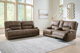 Best Furniture Outlet - Ashley Furniture - Beckley Place Power Reclining Sofa and Loveseat - Power Reclining Sofa and Loveseat - PC91802U1