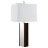 Best Furniture Outlet - Coaster - Elena 30-inch Square Tapered Mirrored Table Lamp Brown - 920177