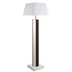 Best Furniture Outlet - Coaster - Elena 67-inch Square Tapered Mirrored Floor Lamp Brown - 920178