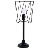 Best Furniture Outlet - Coaster - Mayfield 26-inch Open Frame Torch Table Lamp Black - 920197