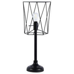 Best Furniture Outlet - Coaster - Mayfield 26-inch Open Frame Torch Table Lamp Black - 920197
