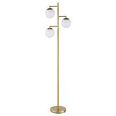 Best Furniture Outlet - Coaster - Sena 66-inch Spherical Bulb Tree Metal Floor Lamp Gold - 920214