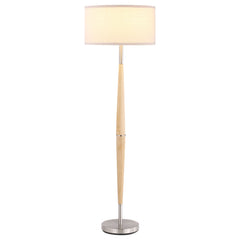 Best Furniture Outlet - Coaster - Flanary 58-inch Drum Shade Tapered Floor Lamp Natural - 920239