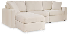 Best Furniture Outlet - Ashley Furniture - Modmax 3-Piece Sectional and Ottoman - 3-Piece Sectional and Ottoman / Oyster - 92103U4