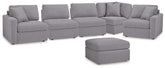 Best Furniture Outlet - Ashley Furniture - Modmax 5-Piece Sectional and Ottoman - 5-Piece Sectional and Ottoman - 92104U14