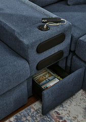 Modmax 5-Piece Sectional with Audio Console and Ottoman