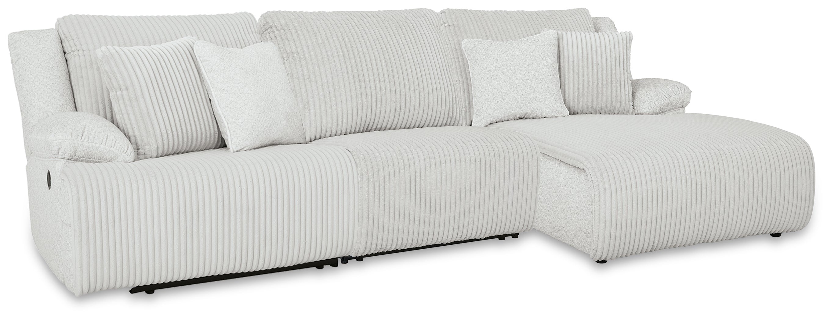 Best Furniture Outlet - Ashley Furniture - Top Tier Sectional - 3-Piece Sectional Chofa / Alloy - 92706S10