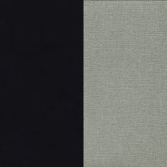 Flora 2-drawer Vanity Set with LED Mirror Black High Gloss