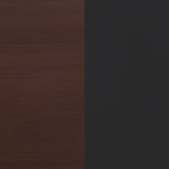 Zimmerlee 2-drawer Side Table with Shelf Rust Brown