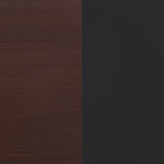 Zimmerlee 2-drawer Side Table with Shelf Rust Brown