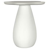 Best Furniture Outlet - Coaster - Perth 20-inch Side Table with Cloud-Shaped Top Off White - 930616