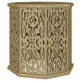 Best Furniture Outlet - Coaster - Torres Octagonal Solid Mango Wood Side Table Natural Brown - 931148