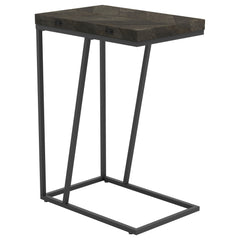 Best Furniture Outlet - Coaster - Carly Expandable Engineered Wood C-Shaped Side Table Grey - 931156