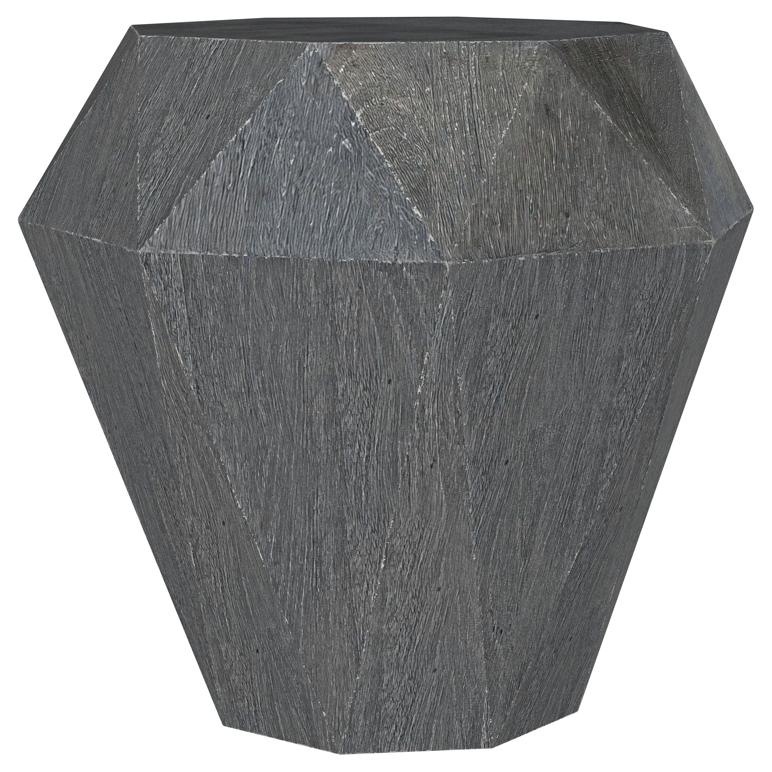 Best Furniture Outlet - Coaster - Jacinto Octagonal Solid Mango Wood Side Table Grey - 931159