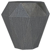 Best Furniture Outlet - Coaster - Jacinto Octagonal Solid Mango Wood Side Table Grey - 931159
