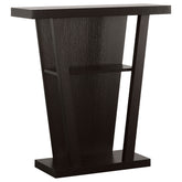 Best Furniture Outlet - Coaster - Evanna 2-shelf Engineered Wood Console Table Cappuccino - 950136