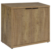 Best Furniture Outlet - Coaster - Pepita 2-door Engineered Wood Accent Cabinet Mango Brown - 950394