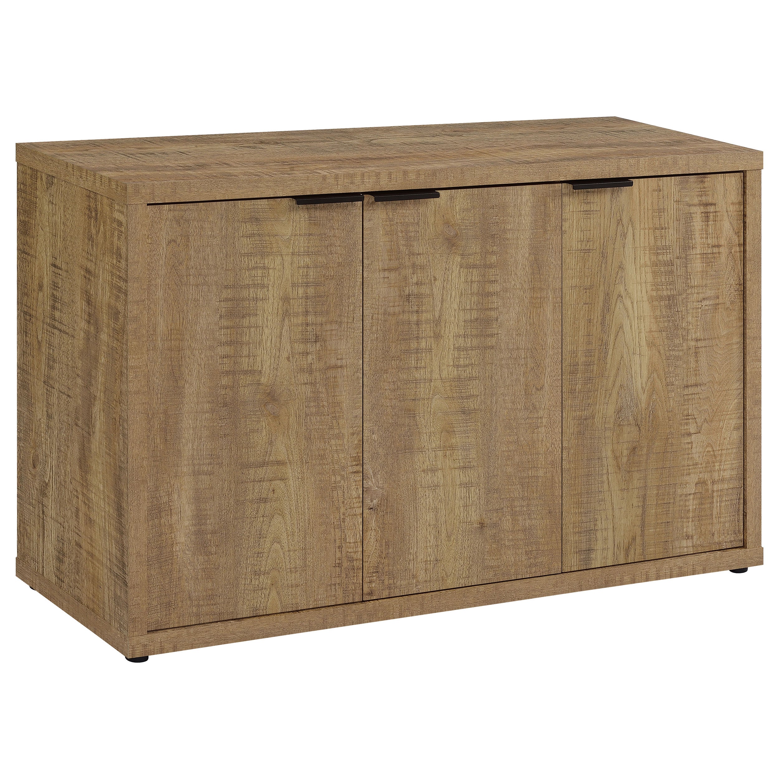 Best Furniture Outlet - Coaster - Pepita 3-door Engineered Wood Accent Cabinet Mango Brown - 950395