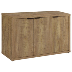 Best Furniture Outlet - Coaster - Pepita 3-door Engineered Wood Accent Cabinet Mango Brown - 950395