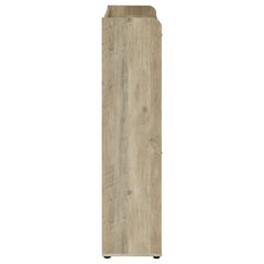 Denia 3-tier Engineered Wood Shoe Cabinet Grey