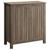 Best Furniture Outlet - Coaster - Marisa 4-shelf Engineered Wood Shoe Cabinet Dark Taupe - 950551