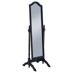 Best Furniture Outlet - Coaster - Cabot Wood Adjustable Full Length Cheval Mirror Black - 950801